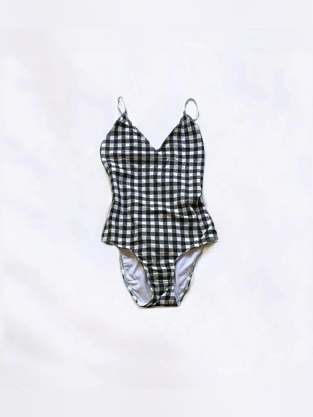 ephemera ⋆ gingham backless swimsuit